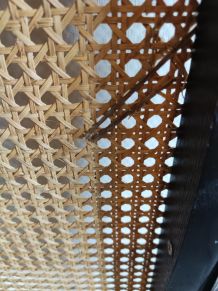 chaise pliante cannée