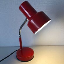 Lampe vintage 1960 italienne bureau Veneta Lumi - 32 cm