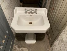 Lavabo sur pied vintage