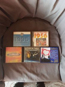 Lot de 5 CD; Compilations Vintages