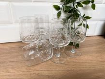 Set de 6 verres à vin  