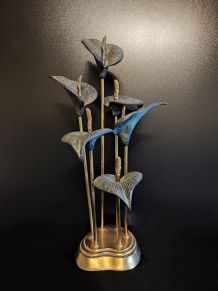 ensemble de fleurs d'arum