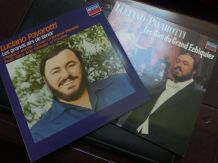 Lot 2 vinyles 33 tours Pavarotti