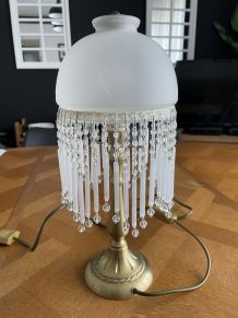 Lampe à pampilles "Charleston"