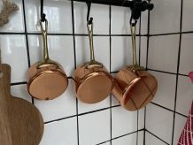 3 cassolettes " Les cuivres de Faucogney"