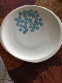 Service de vaisselle années 1970 en porcelaine de Limoges 