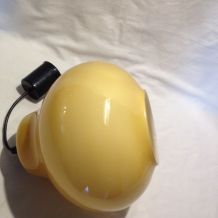 Suspension opaline vintage