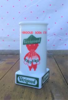 Porte pailles publicitaire "Vérigoud soda" - Années 50