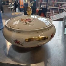 soupière,porcelaine de limoges