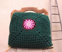 Coussin vintage (fait main)