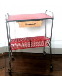 Desserte roulante scoubidou , 1950 