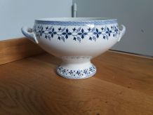 Soupière terre de fer Moulin des loups et Hamage Bluets 