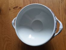 Soupière terre de fer Moulin des loups et Hamage Bluets 