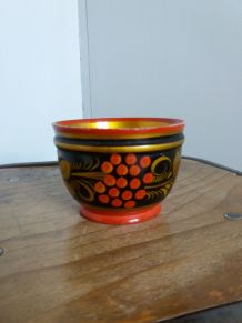 Bol coupelle russe Khokhloma