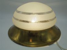 Plafonnier en verre granité