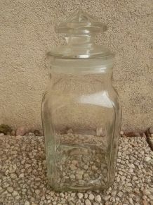 bocal  en verre, vintage