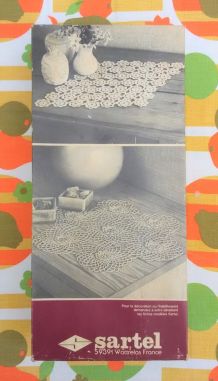 Coton à crocheter de la marque Sartel (lot de 10) 