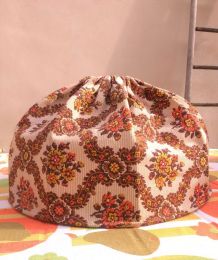 Abat jour en tissu vintage (fait main)