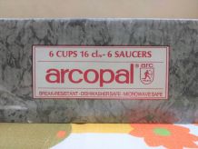 Service à café Myosotis (Arcopal)