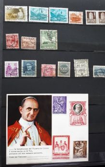Philatélie - Collection de timbres d'Europe