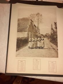 Calendrier ancien de 1927 - Pays Bas