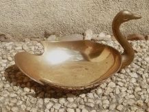 cygne  en laiton, vintage