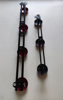 porte-manteaux muraux métal vintage