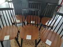 6 Chaises scandinave tapiovaara