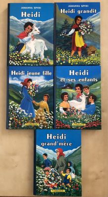 Heidi - Johanna Spyri- Edition Flammarion 1958