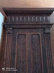 Porte de décoration bois