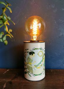 Lampe vintage chevet bureau métal verte ronde Mr &amp;amp; Mrs Smith
