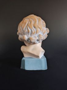 buste jeune enfant art déco