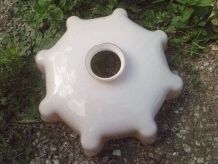 Suspension Opaline Rose , vintage