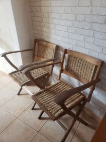 Fauteuils estampillé Reguitti 