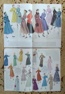 Lot de 15 numéros "Modes et travaux" - 1948 et 1949