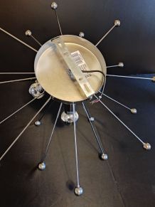 applique spoutnik chromée