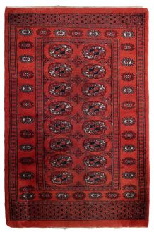 Tapis vintage Turkmène Tekke fait main, 1C821