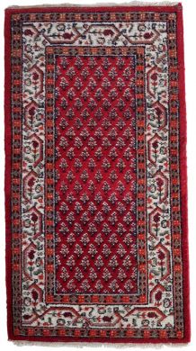 Tapis vintage Indien Seraband fait main, 1C823