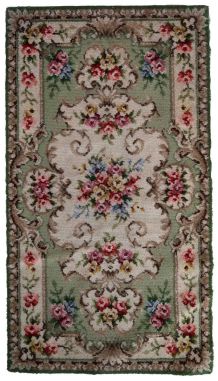 Tapis vintage Français Savonnerie, 1C826