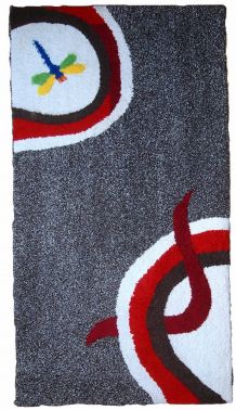 Tapis contemporain ORA Français hooked, 1C828