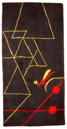 Tapis contemporain ORA Français hooked, 1C829