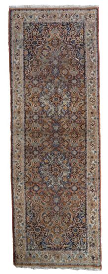 Tapis vintage Indien Tabriiz fait main, 1C833