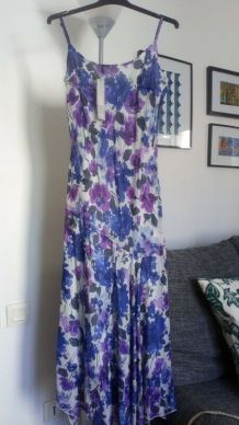 Maxi robe PER UNA UK floral asymetrique  Femme 12/42