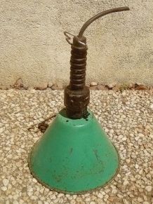 suspension tole en acier peint  , vintage