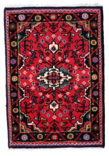 Tapis vintage Persan Hamadan fait main, 1C852