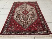 Tapis Abbadeh Persan fait main 154x106cm