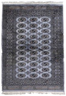 Tapis vintage Ouzbek Bukhara fait main, 1C869