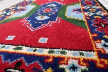 Tapis vintage Français Savonnerie fait main, 1C871