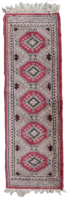 Tapis vintage Ouzbek Bukhara fait main, 1C873