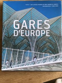 Livre Album "Gares d'Europe" (Neuf)